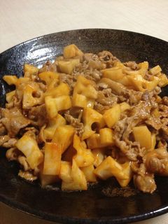 豚肉とレンコンのケチャップ炒め-レシピのメイン写真