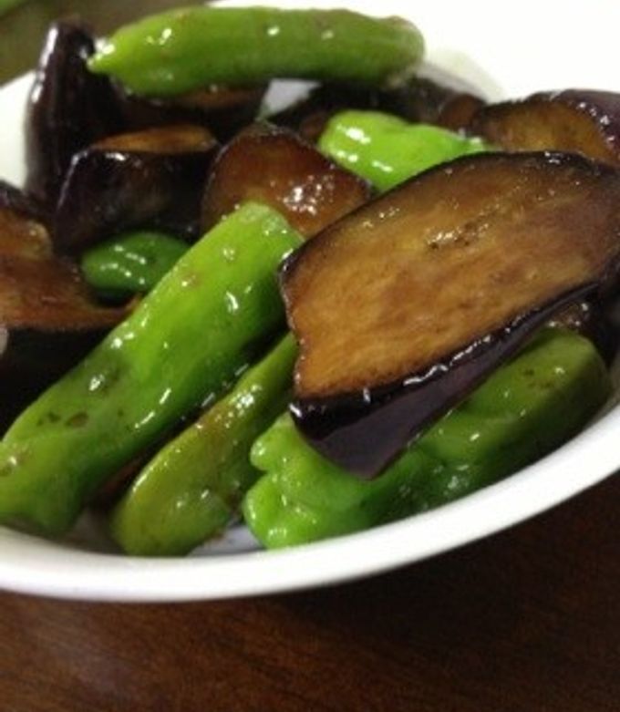 ししとうと茄子の炒め物-レシピのメイン写真