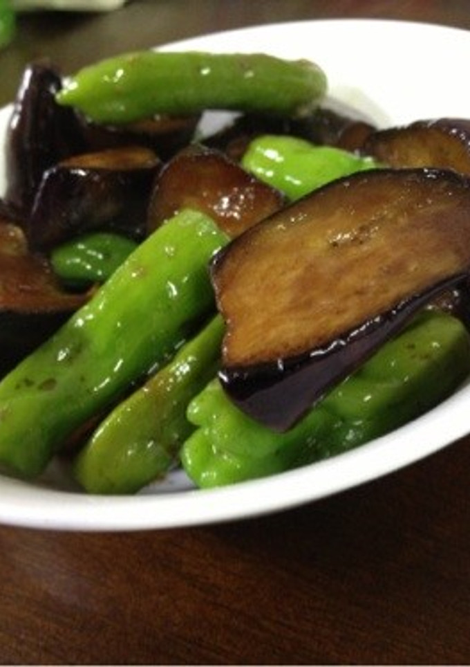 ししとうと茄子の炒め物-レシピのメイン写真