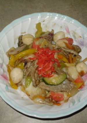 中華丼-レシピのメイン写真