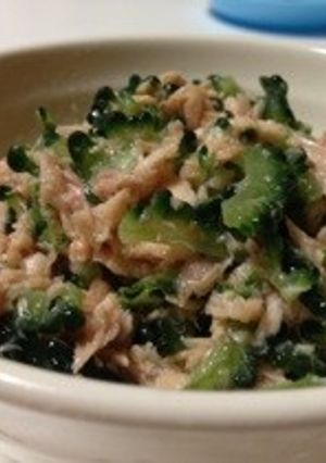 ゴーヤとツナの和え物-レシピのメイン写真