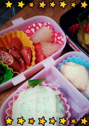 幼稚園弁当！メロン★-レシピのメイン写真