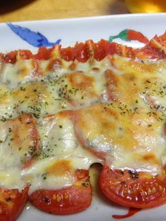 ミニトマトのチーズ焼き-レシピのメイン写真