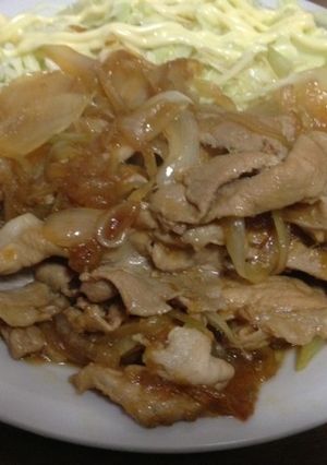 ぶたまねぎのにんにく生姜焼き-レシピのメイン写真
