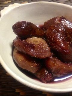 プレ農家めし◆超簡単!いちぢくのワイン煮-レシピのメイン写真