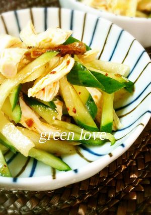 食べるラー油で♪梨入り中華風和え物☆-レシピのメイン写真