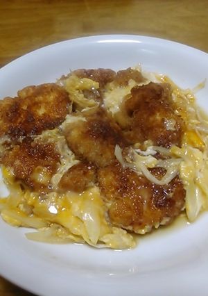 チキンカツの卵とじ-レシピのメイン写真