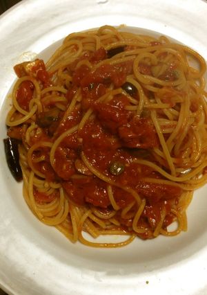 ピリ辛でおいしい!娼婦風スパゲッティ-レシピのメイン写真