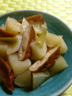 大根とさつま揚げの炒め煮-レシピのメイン写真