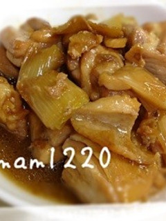簡単☆ニンニク醤油で鶏肉の焼き煮♪-レシピのメイン写真