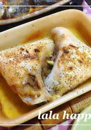 簡単♪ブリかまのハーブソルト焼き-レシピのメイン写真