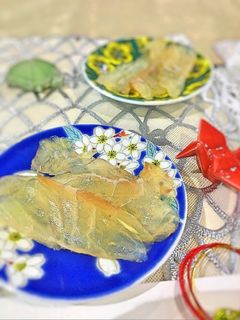 *鯛の昆布じめ*-レシピのメイン写真