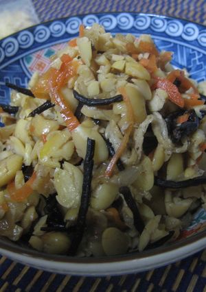 押大豆の五目豆風煮-レシピのメイン写真