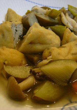 簡単♪たっぷり野菜の白だし煮つけ-レシピのメイン写真