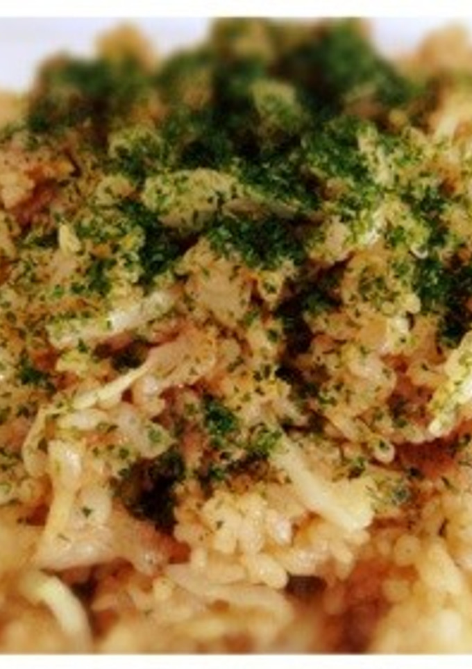 私流♡そばめし！冷飯&残焼きそば麺活用-レシピのメイン写真