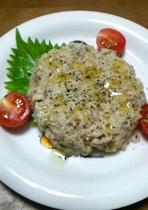 俺流！サバ缶でタルタルステーキ風-レシピのメイン写真