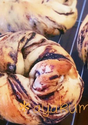 チョコオレンジマーブルパン-レシピのメイン写真