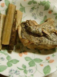 本むつとごぼうの甘辛煮-レシピのメイン写真