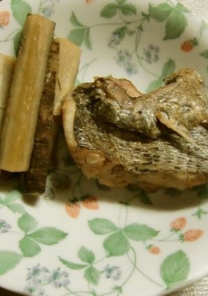 本むつとごぼうの甘辛煮-レシピのメイン写真