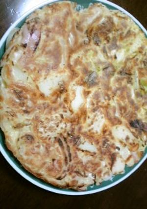 野菜たっぷりお好み焼き-レシピのメイン写真