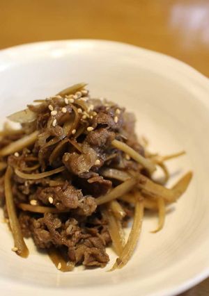 牛ごぼう〜ご飯がすすむおかず〜-レシピのメイン写真