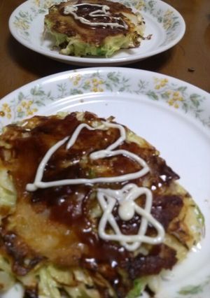 カレーお好み焼き-レシピのメイン写真