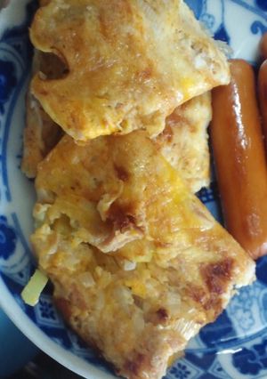 簡単美味しいツナタマのオムレツ-レシピのメイン写真
