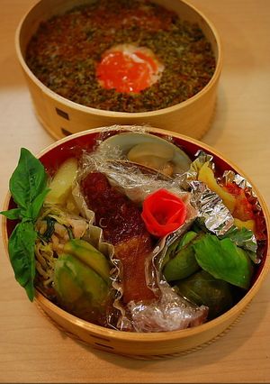 魚醤エッグヨーク江戸前キンキの煮つけ弁当-レシピのメイン写真
