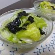 レタスと海苔のサラダ