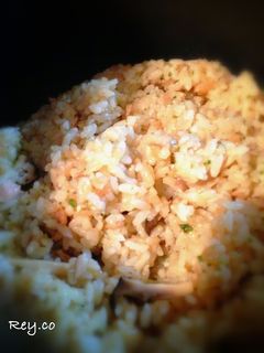 ガーリック香るバター醤油味の炊き込みご飯-レシピのメイン写真