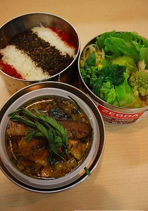 新大久保タイ食材店ルーでタイカレー弁当-レシピのメイン写真