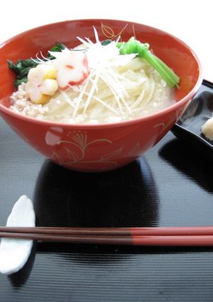 あんかけ鶏そぼろうどん-レシピのメイン写真