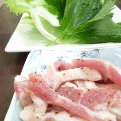 รูปของ 即席塩豚でサムギョプサル