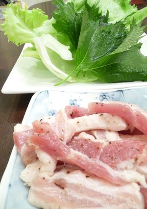 即席塩豚でサムギョプサル-レシピのメイン写真