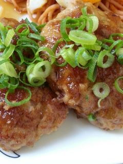 豚ひき肉でふわふわ豆腐ハンバーグ♪-レシピのメイン写真