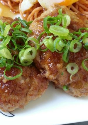 豚ひき肉でふわふわ豆腐ハンバーグ♪-レシピのメイン写真