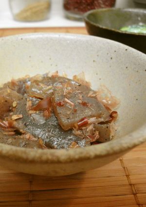 ＊リメイク＊こんにゃくの鰹節和え＊-レシピのメイン写真