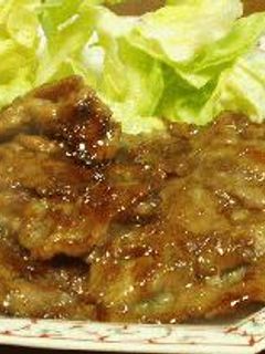 美味しくできたよ~(^○^)豚の生姜焼き!-レシピのメイン写真