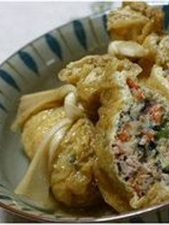 油揚げの袋煮-レシピのメイン写真