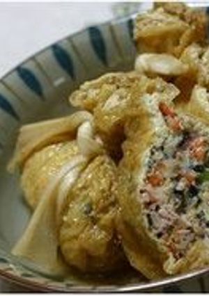 油揚げの袋煮-レシピのメイン写真
