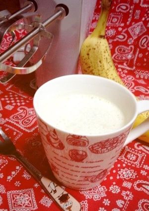 少しの手間で＊ふんわりバナナジュース-レシピのメイン写真