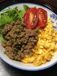 meiko風 挽き肉丼-レシピのメイン写真