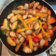 簡単うまい、ポテトとチキンのハーブ蒸焼き