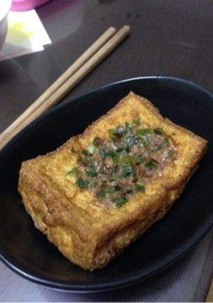 簡単おつまみ あつあげのねぎ焼き-レシピのメイン写真