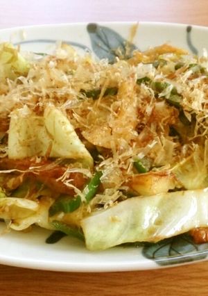 *簡単♪キャベツとちくわの炒め物*-レシピのメイン写真