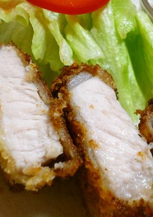 簡単！つなぎのいらないジューシーとんかつ-レシピのメイン写真