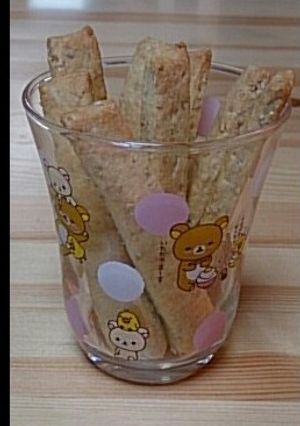 歯固め☆ダイエットにも☆白ごまクッキー-レシピのメイン写真