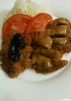 柔らかヒレカツチーズはさみ-レシピのメイン写真