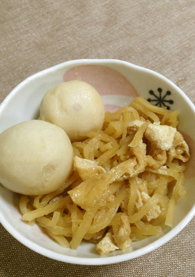 やさしい甘さの切り干し大根と里芋の煮物-レシピのメイン写真