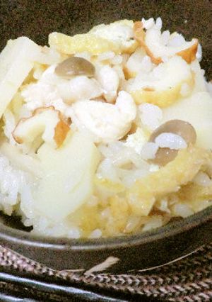 とびっきり美味しい鶏ごぼうご飯♪-レシピのメイン写真
